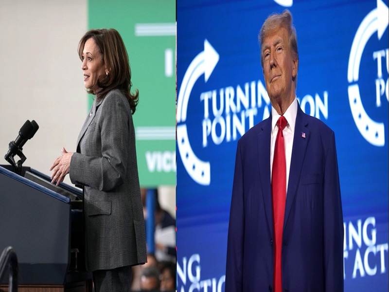 Kamala and Trump